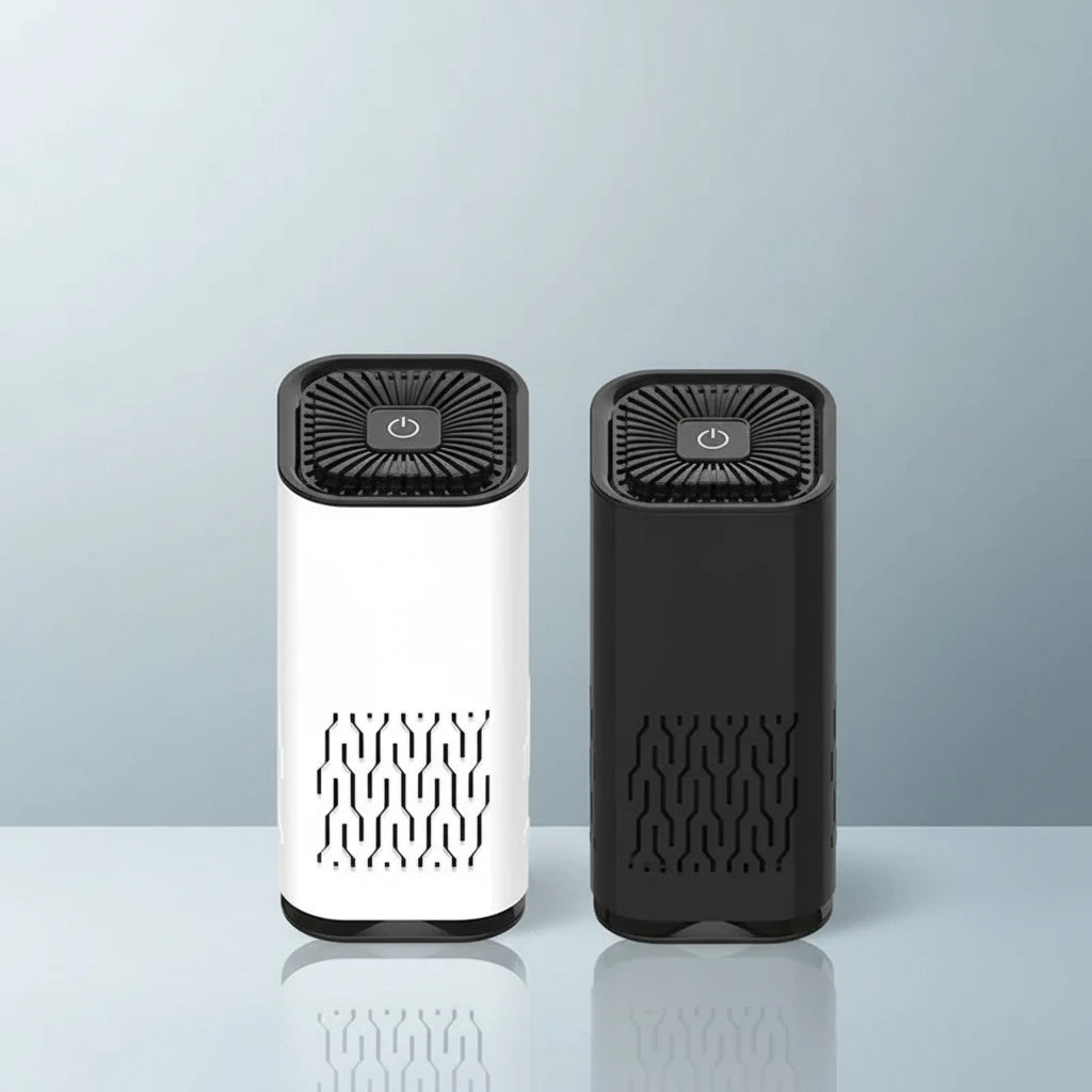 Purificador de aire portátil USB de iones negativos — elimina olores, humo y polvo