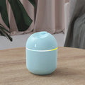 Humidificador USB 270ml con luz nocturna LED — silencioso, apagado automático para hogar y oficina