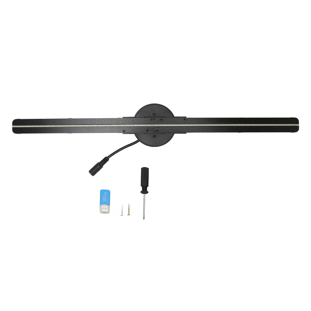 Ventilador holográfico 3D WiFi 16.5" — proyector de imágenes flotantes para negocios y eventos