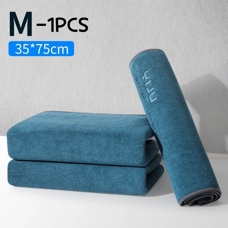 Toalla de microfibra para coche — ultrasuave, sin pelusa y súper absorbente
