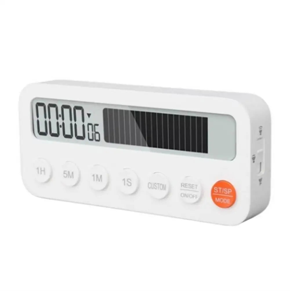 Temporizador de cocina digital magnético — cuenta atrás y adelante, 3 volúmenes y pantalla clara
