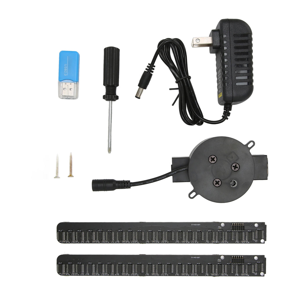 Ventilador holográfico 3D WiFi 16.5" — proyector de imágenes flotantes para negocios y eventos
