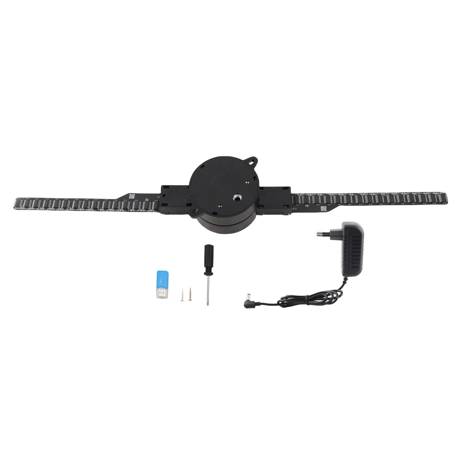 Ventilador holográfico 3D WiFi 16.5" — proyector de imágenes flotantes para negocios y eventos