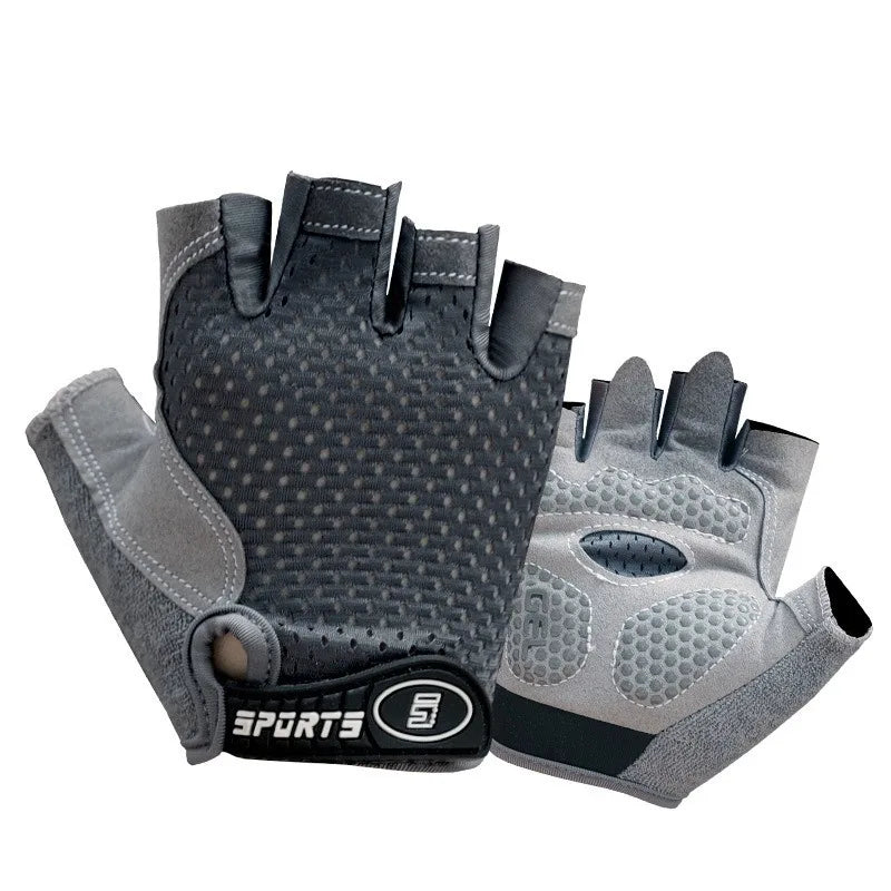 Guantes de ciclismo y patineta para niños — antideslizantes, transpirables, 4 a 12 años